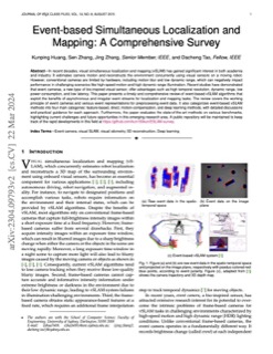 Event-based Simultaneous Localization and Mapping: A Compreh