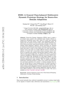 General Class-balanced Multicentric Dynamic Prototype Pseudo