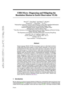 UHR-Micro: Diagnosing and Mitigating the Resolution Illusion
